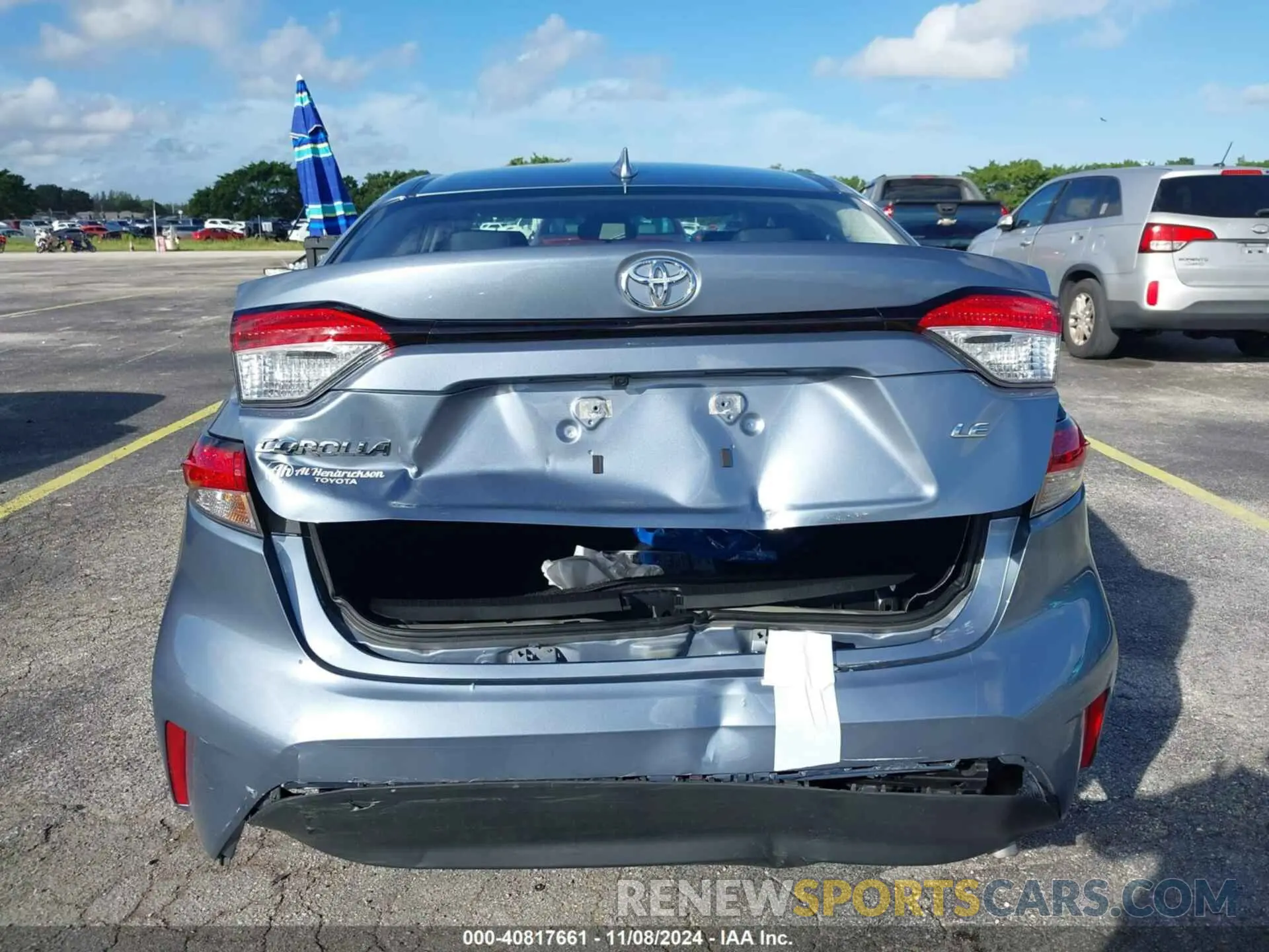 6 fotografías del automóvil dañado 5YFB4MDE7RP204243 TOYOTA COROLLA 2024