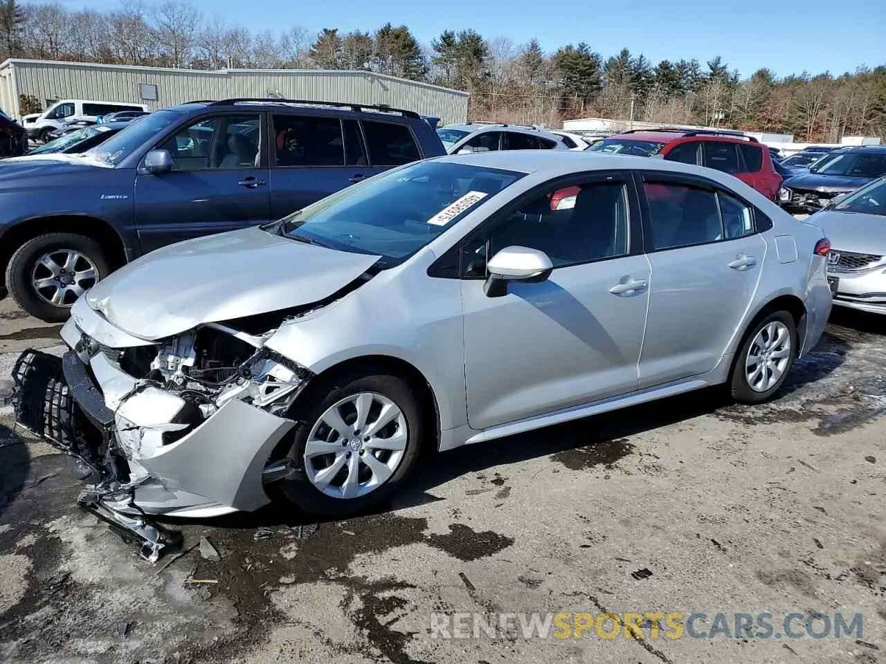 1 fotografías del automóvil dañado 5YFB4MDE7RP204825 TOYOTA COROLLA 2024