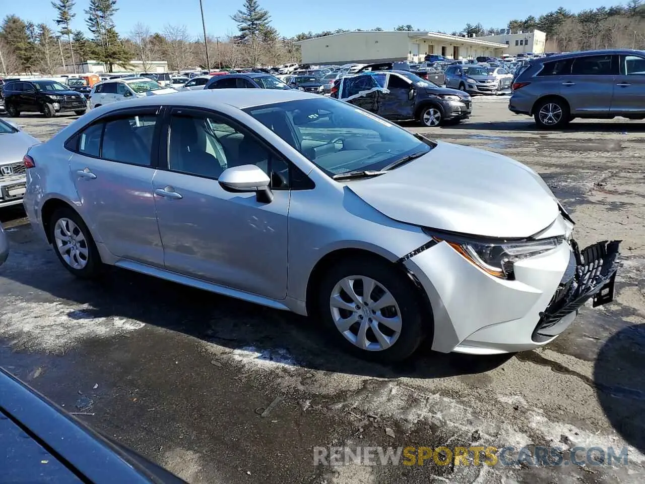 4 fotografías del automóvil dañado 5YFB4MDE7RP204825 TOYOTA COROLLA 2024