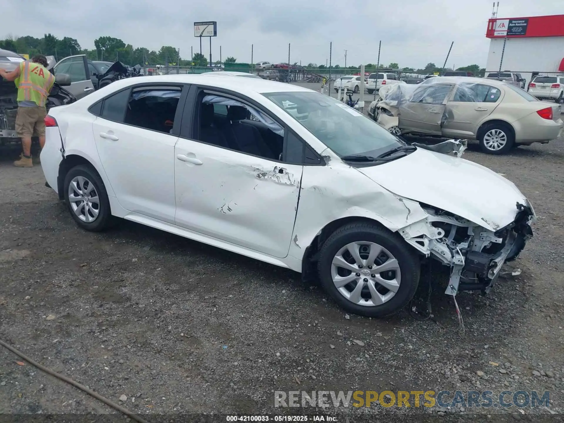 1 fotografías del automóvil dañado 5YFB4MDE7RP222337 TOYOTA COROLLA 2024