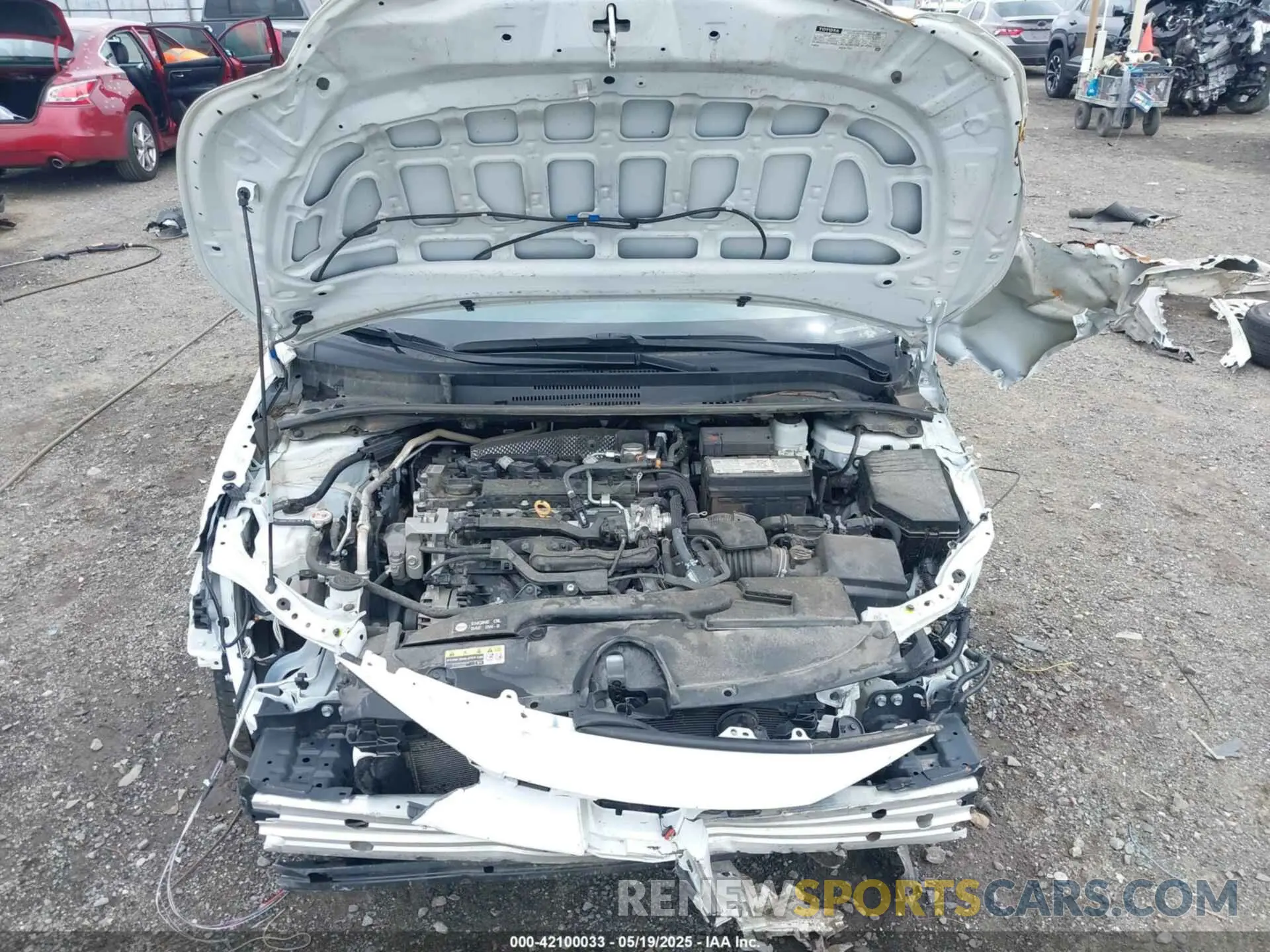 10 fotografías del automóvil dañado 5YFB4MDE7RP222337 TOYOTA COROLLA 2024