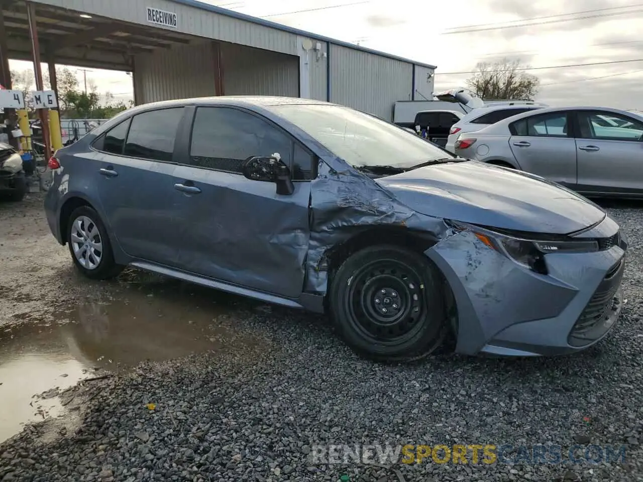 4 fotografías del automóvil dañado 5YFB4MDE7RP223634 TOYOTA COROLLA 2024