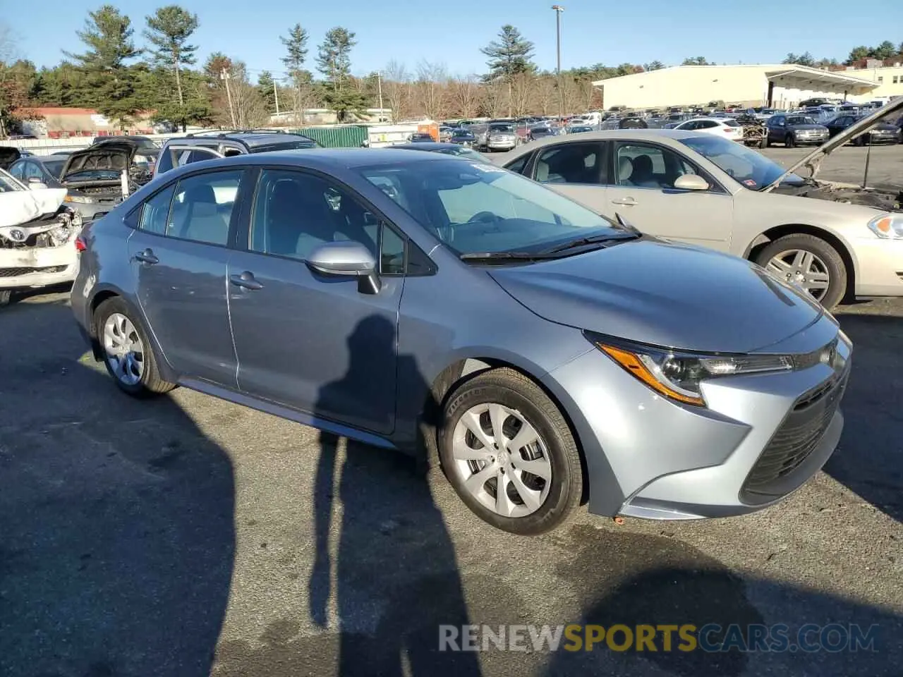 4 fotografías del automóvil dañado 5YFB4MDE7RP226145 TOYOTA COROLLA 2024