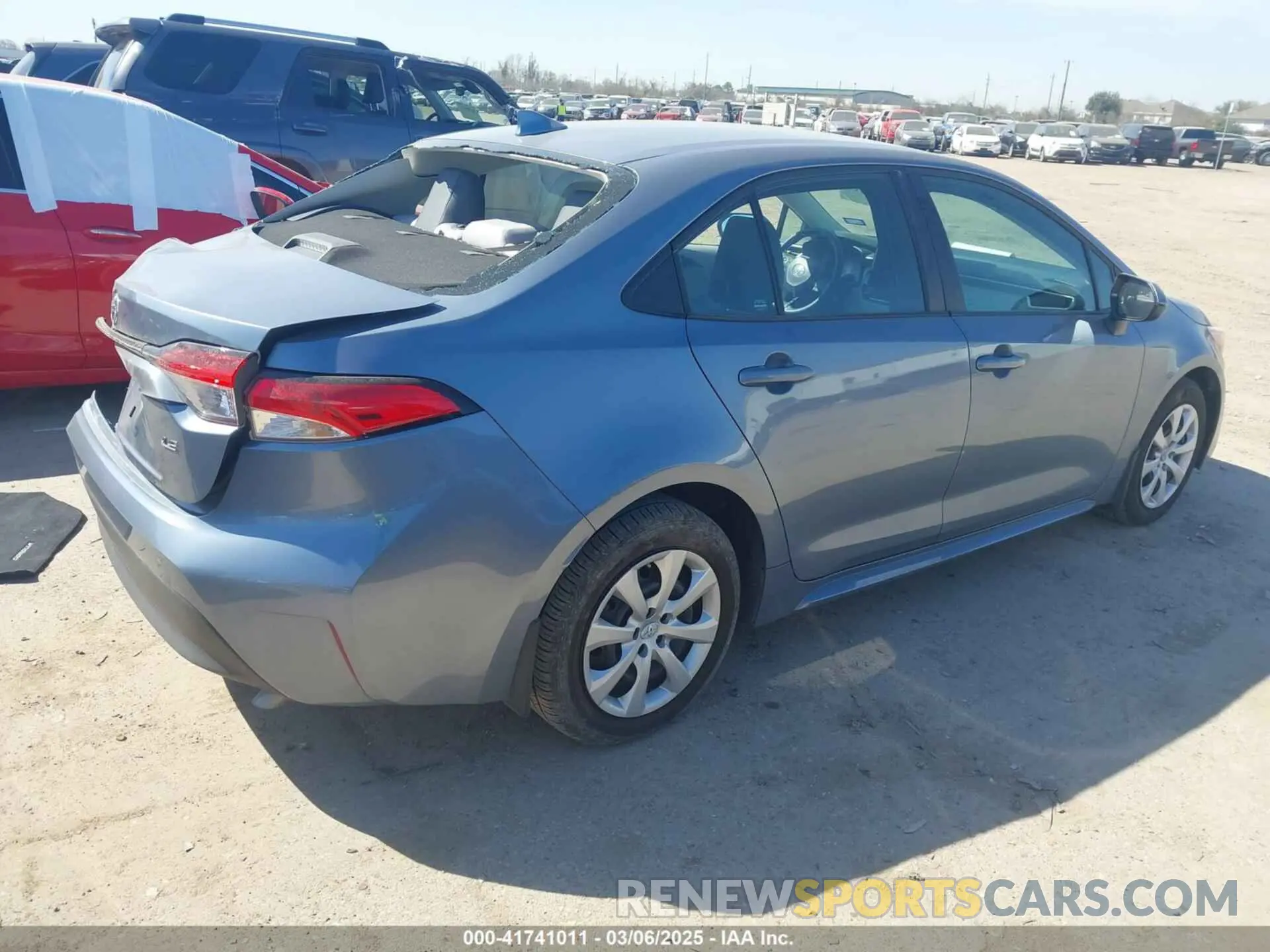 4 fotografías del automóvil dañado 5YFB4MDE7RP227411 TOYOTA COROLLA 2024
