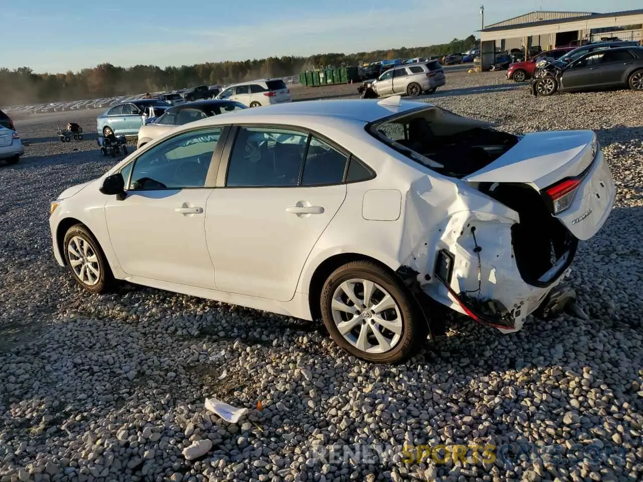 2 fotografías del automóvil dañado 5YFB4MDE8RP082220 TOYOTA COROLLA 2024