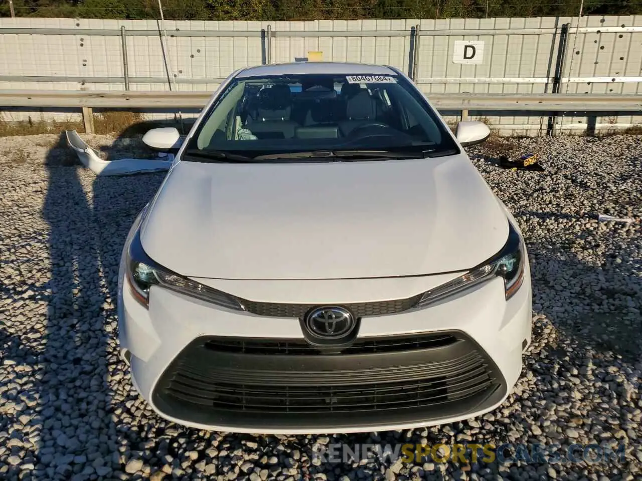 5 fotografías del automóvil dañado 5YFB4MDE8RP082220 TOYOTA COROLLA 2024