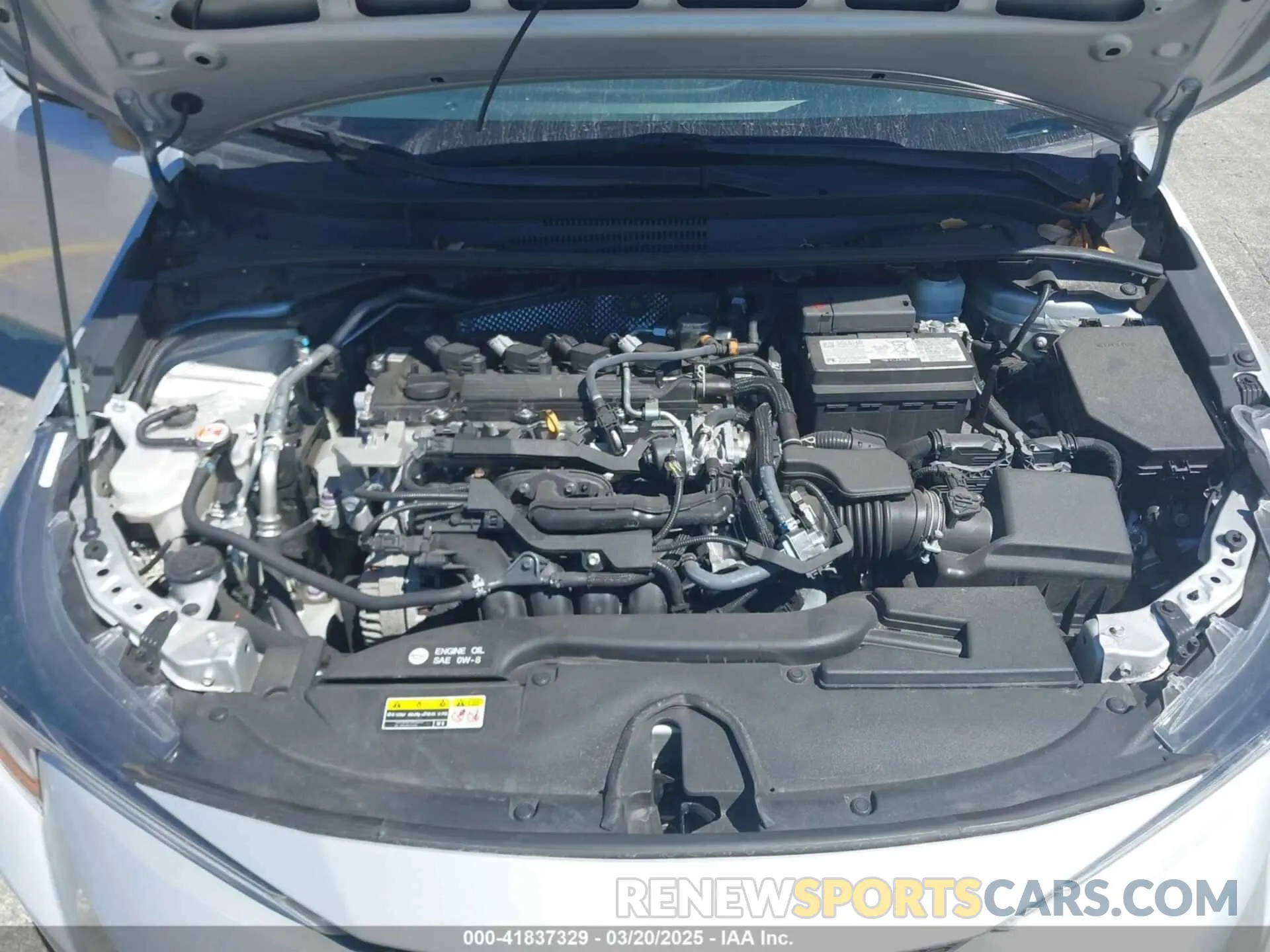 10 fotografías del automóvil dañado 5YFB4MDE8RP083853 TOYOTA COROLLA 2024