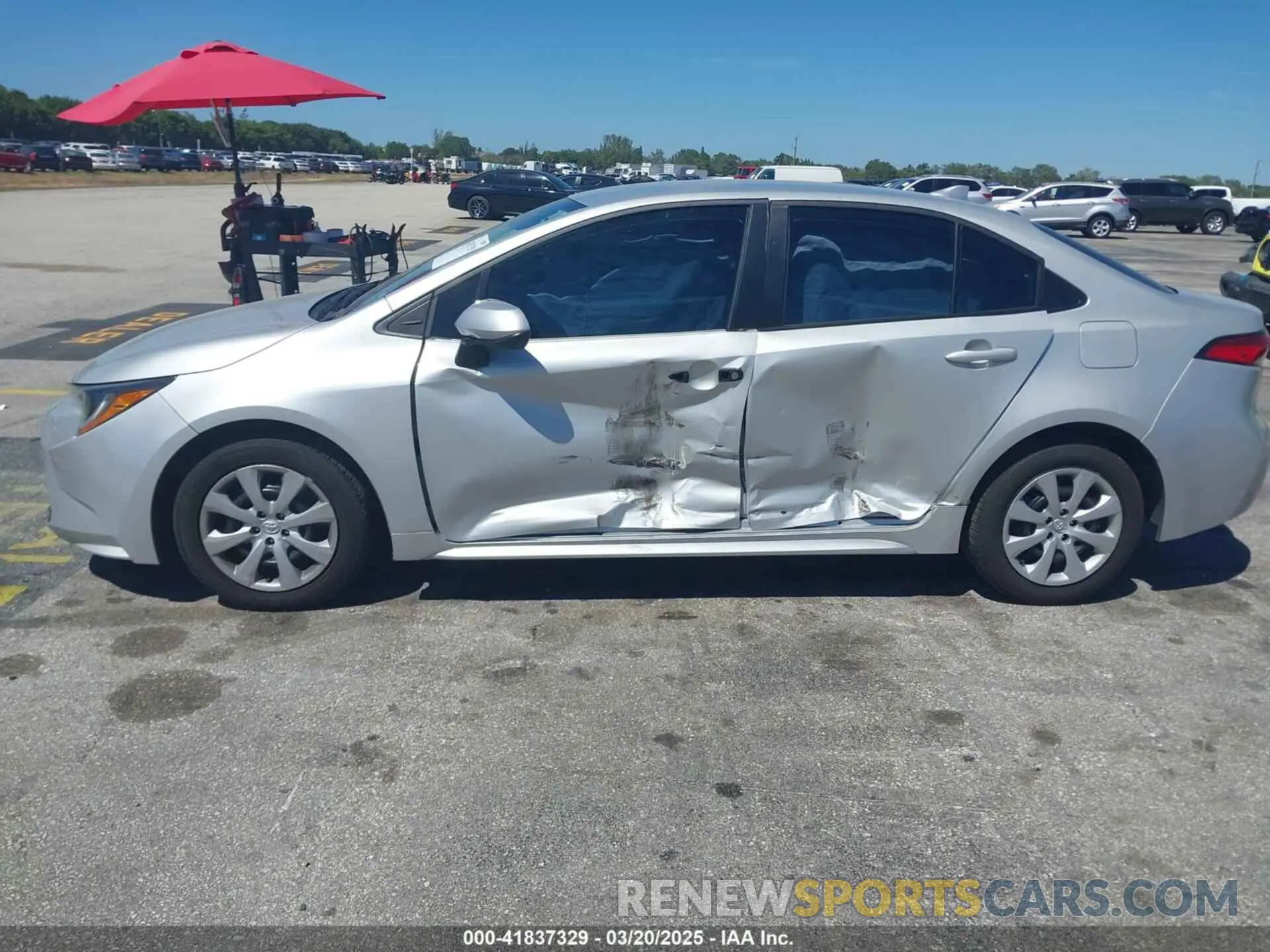 6 fotografías del automóvil dañado 5YFB4MDE8RP083853 TOYOTA COROLLA 2024