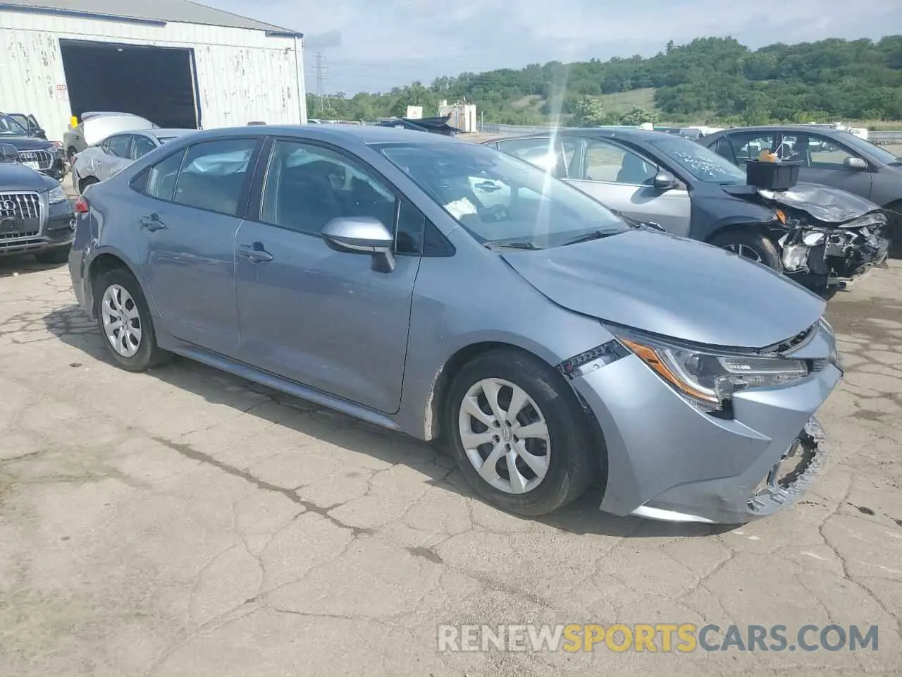 4 fotografías del automóvil dañado 5YFB4MDE8RP086316 TOYOTA COROLLA 2024