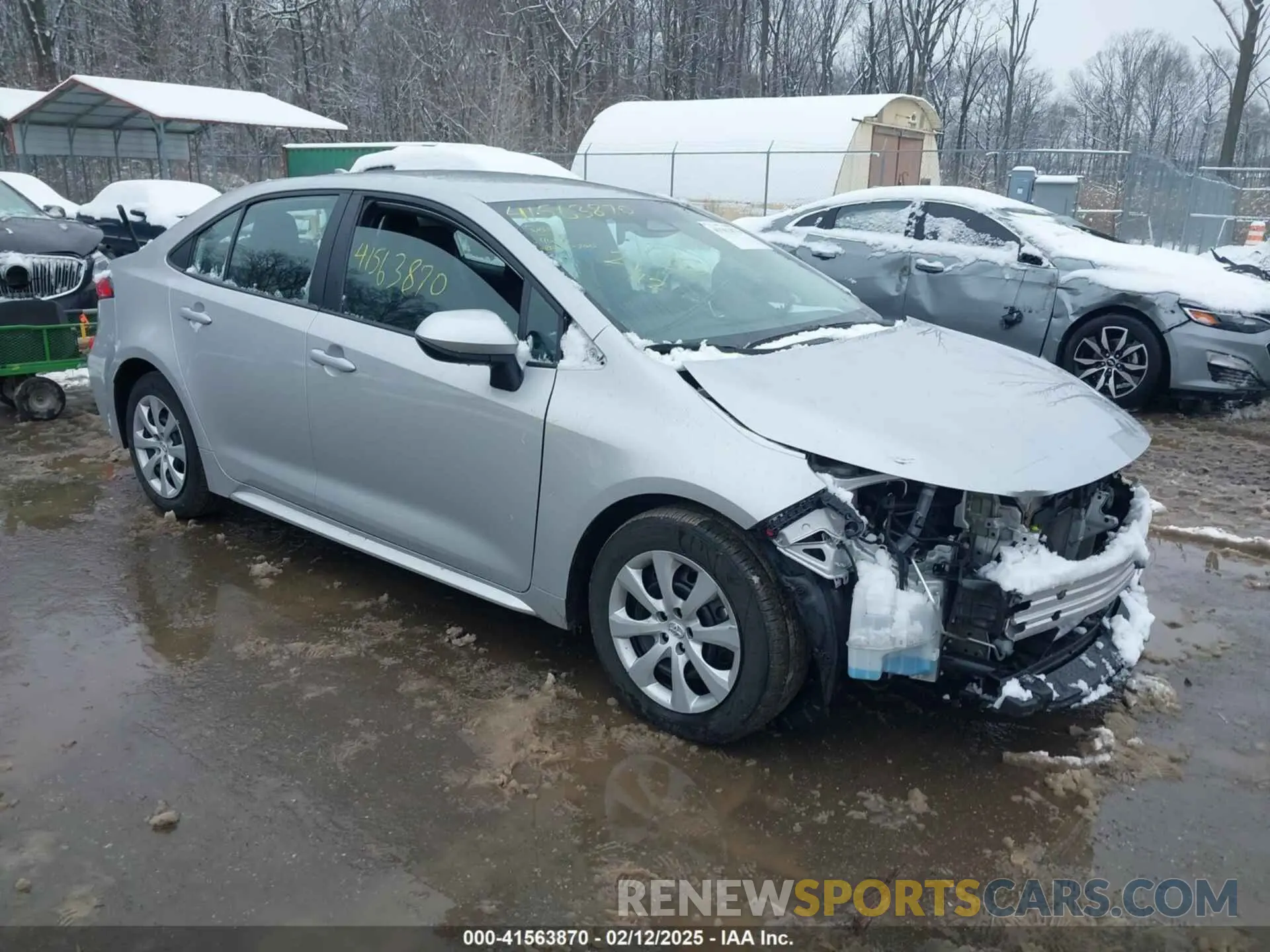 1 fotografías del automóvil dañado 5YFB4MDE8RP091693 TOYOTA COROLLA 2024