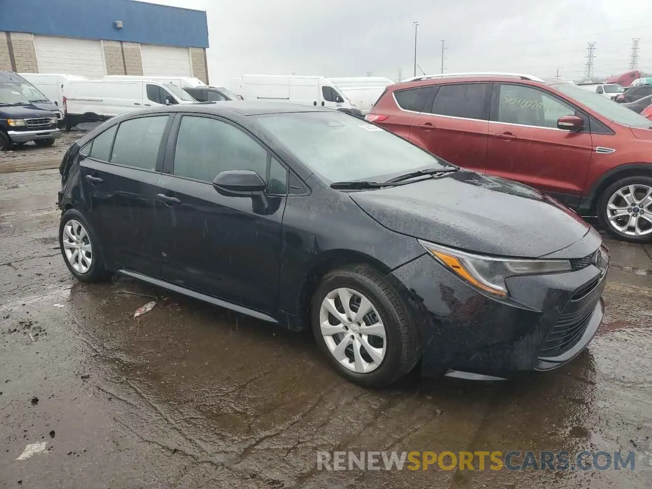 4 fotografías del automóvil dañado 5YFB4MDE8RP099017 TOYOTA COROLLA 2024