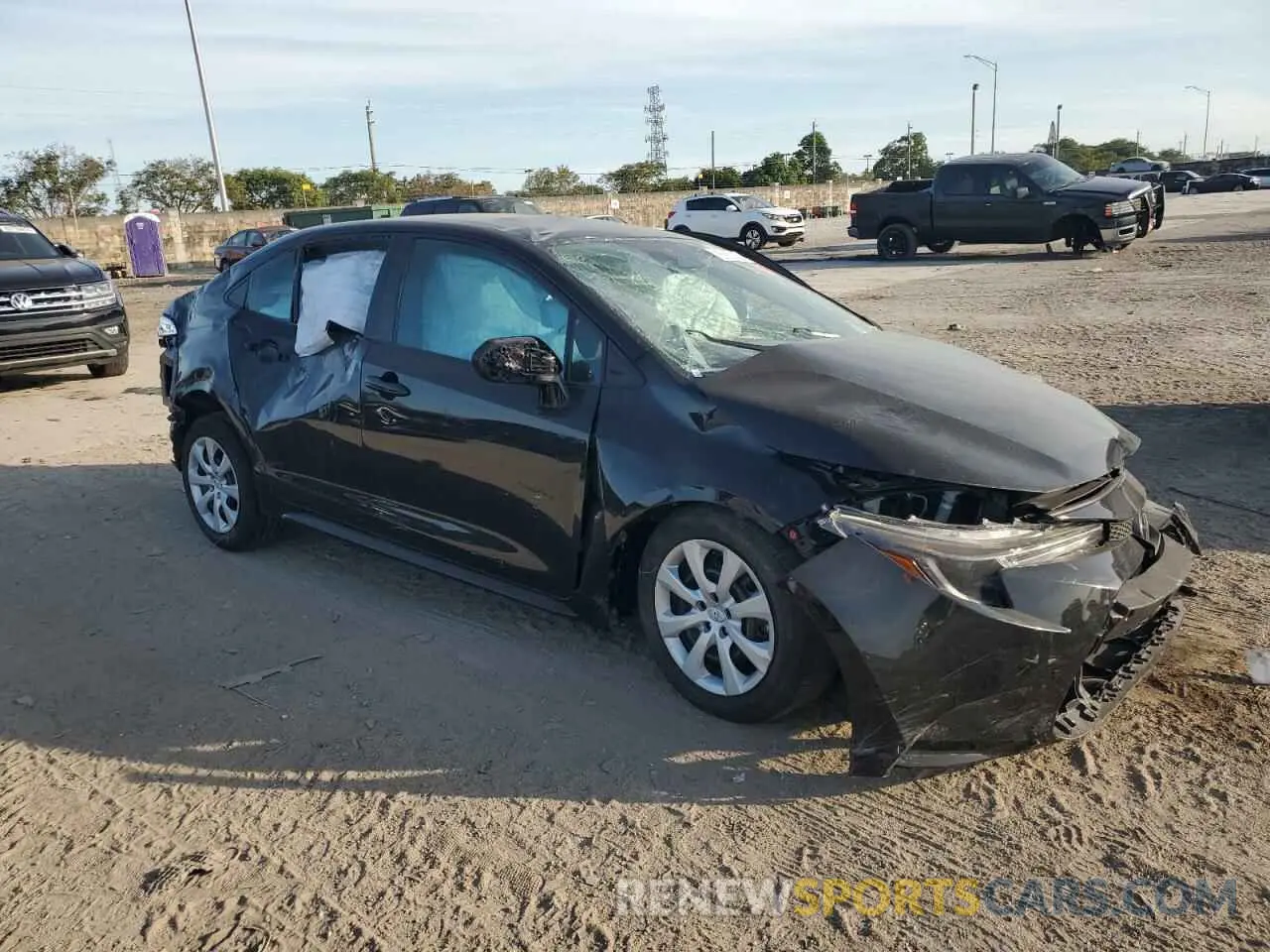 4 fotografías del automóvil dañado 5YFB4MDE8RP099339 TOYOTA COROLLA 2024