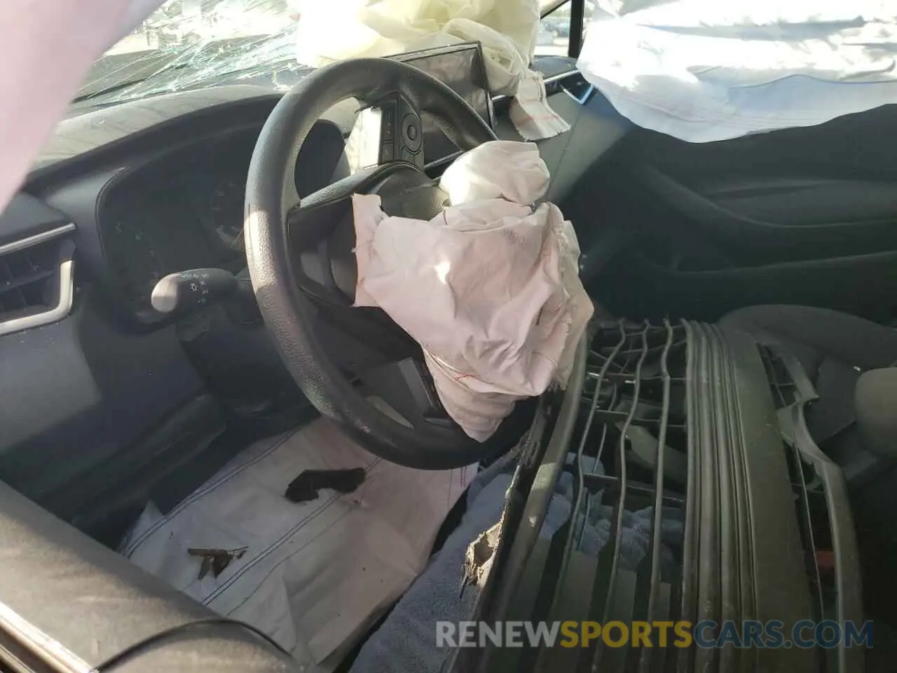 8 fotografías del automóvil dañado 5YFB4MDE8RP099339 TOYOTA COROLLA 2024