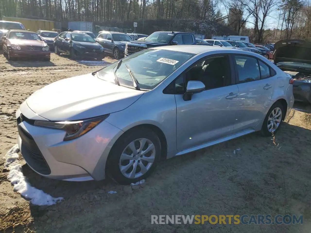 1 fotografías del automóvil dañado 5YFB4MDE8RP102532 TOYOTA COROLLA 2024