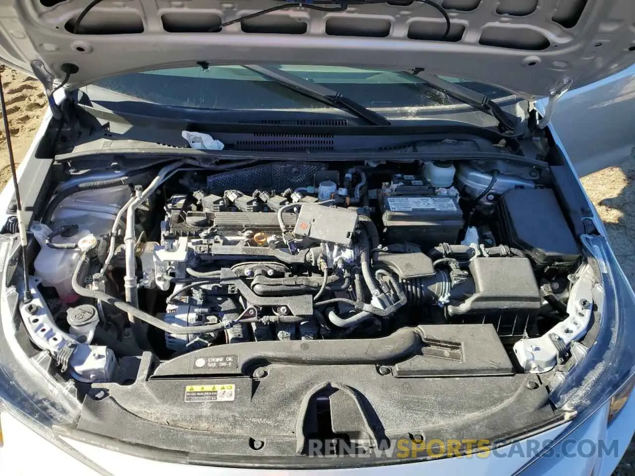 11 fotografías del automóvil dañado 5YFB4MDE8RP102532 TOYOTA COROLLA 2024