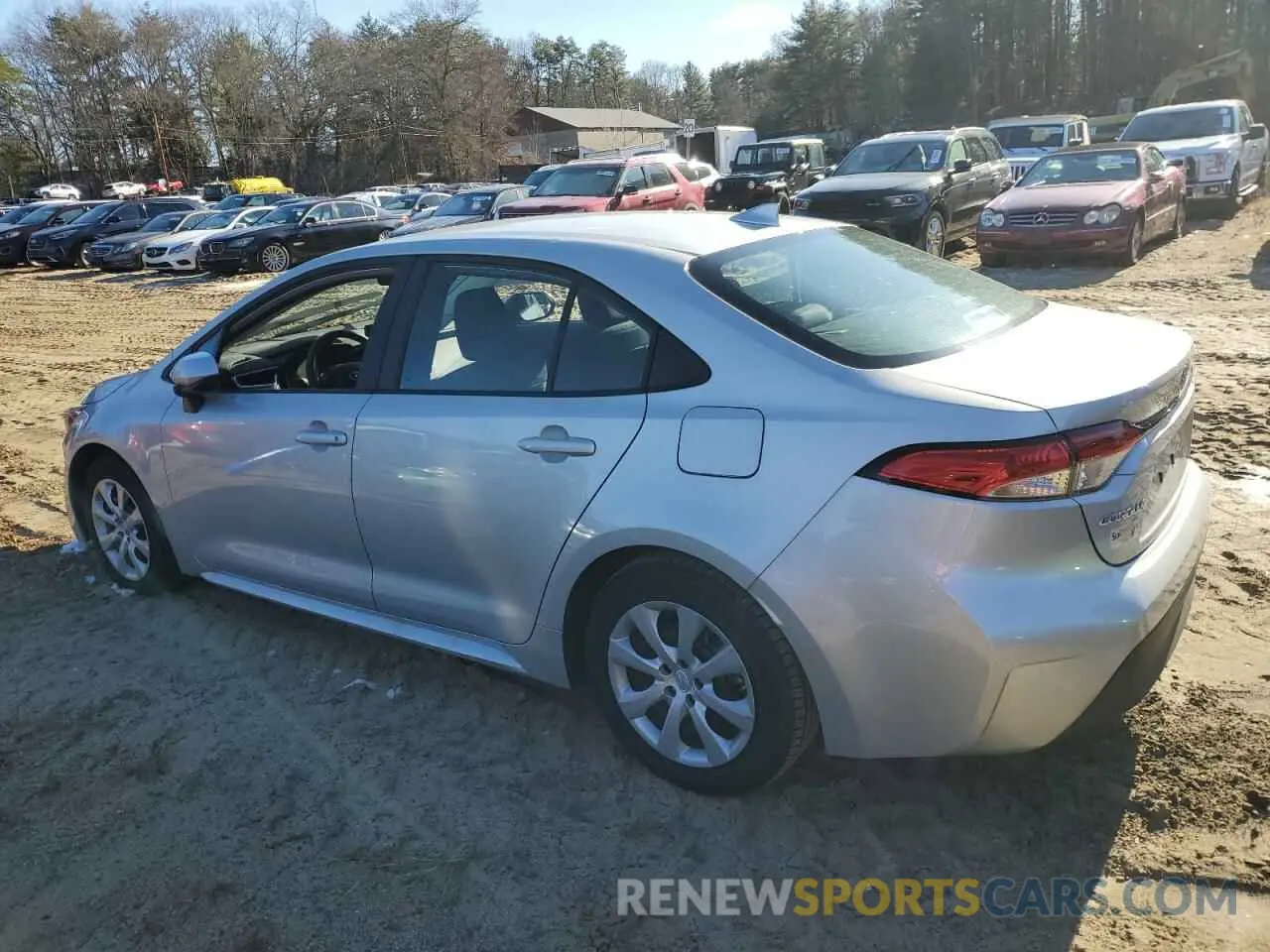2 fotografías del automóvil dañado 5YFB4MDE8RP102532 TOYOTA COROLLA 2024