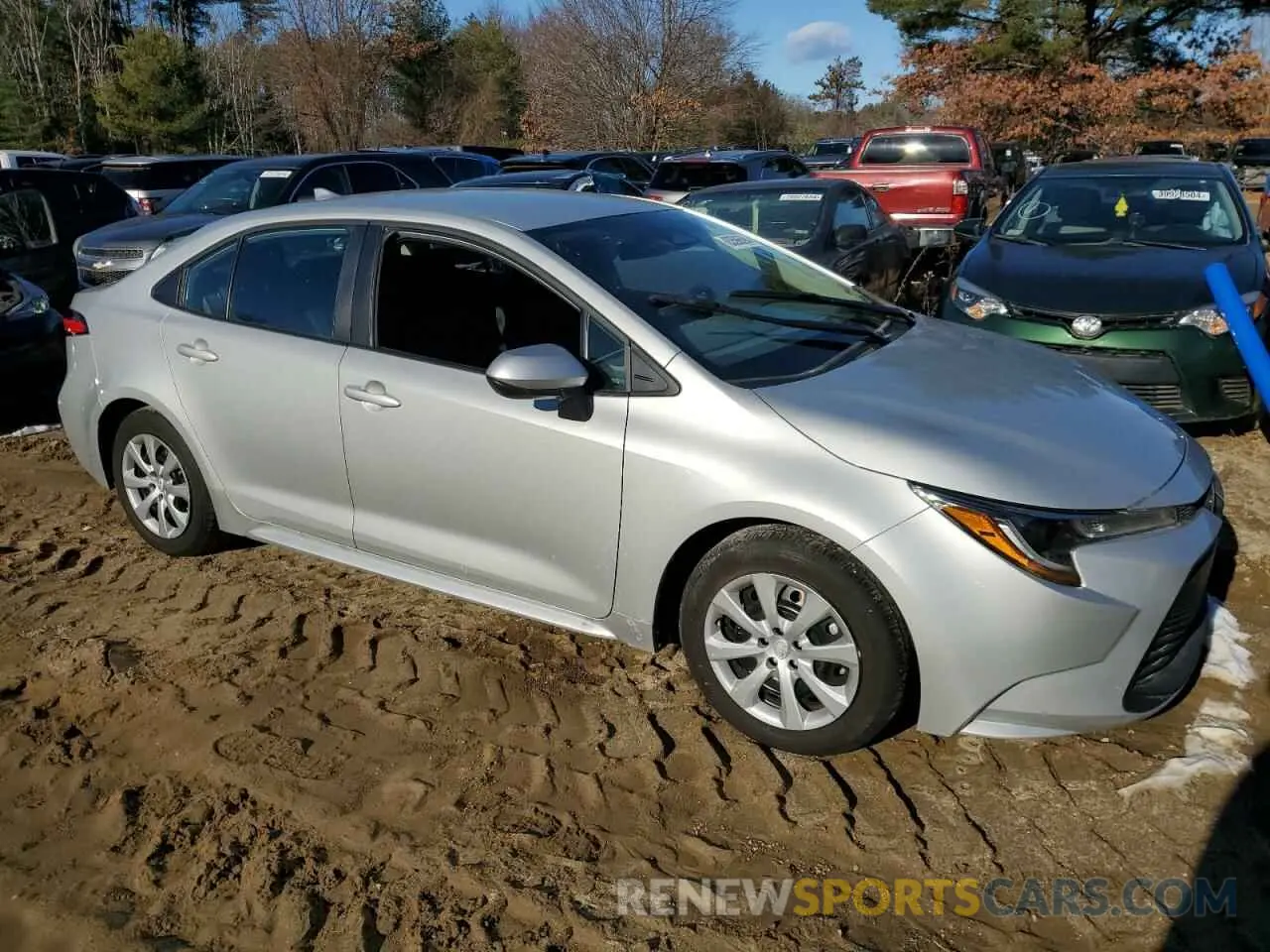 4 fotografías del automóvil dañado 5YFB4MDE8RP102532 TOYOTA COROLLA 2024