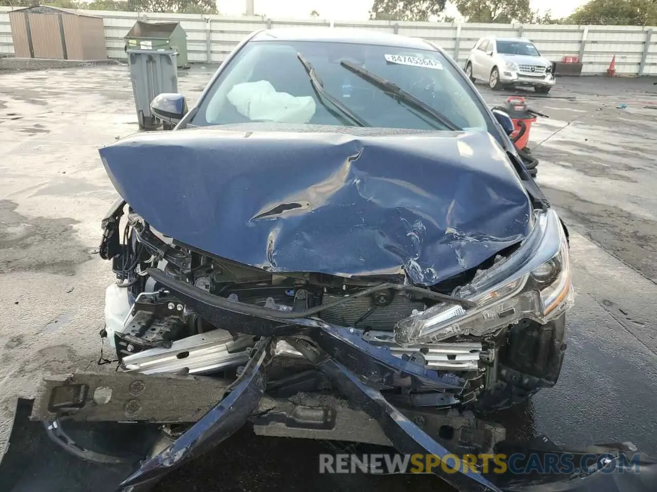 5 fotografías del automóvil dañado 5YFB4MDE8RP110100 TOYOTA COROLLA 2024