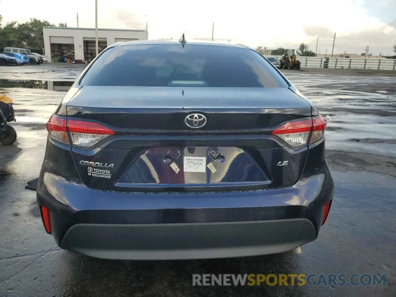 6 fotografías del automóvil dañado 5YFB4MDE8RP110100 TOYOTA COROLLA 2024