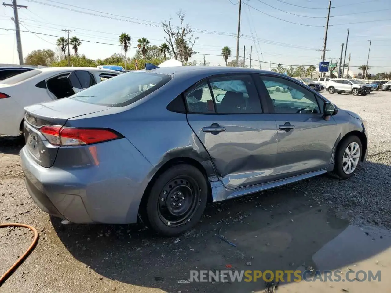 3 fotografías del automóvil dañado 5YFB4MDE8RP114910 TOYOTA COROLLA 2024