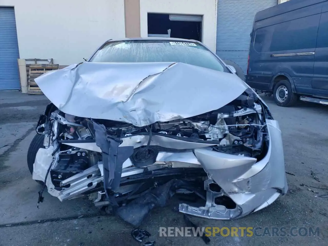 5 fotografías del automóvil dañado 5YFB4MDE8RP115121 TOYOTA COROLLA 2024