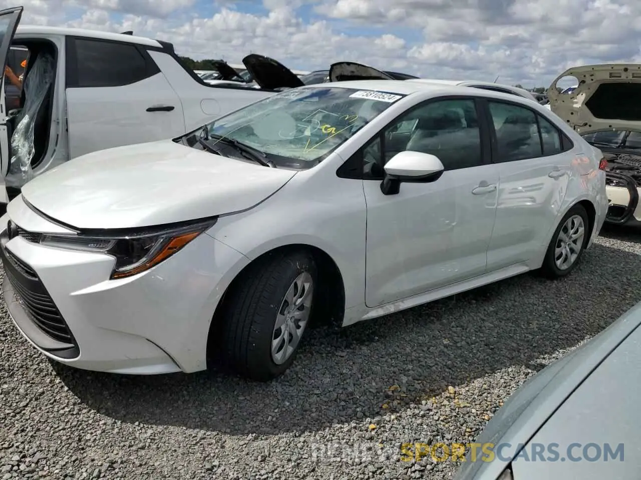 1 fotografías del automóvil dañado 5YFB4MDE8RP115524 TOYOTA COROLLA 2024