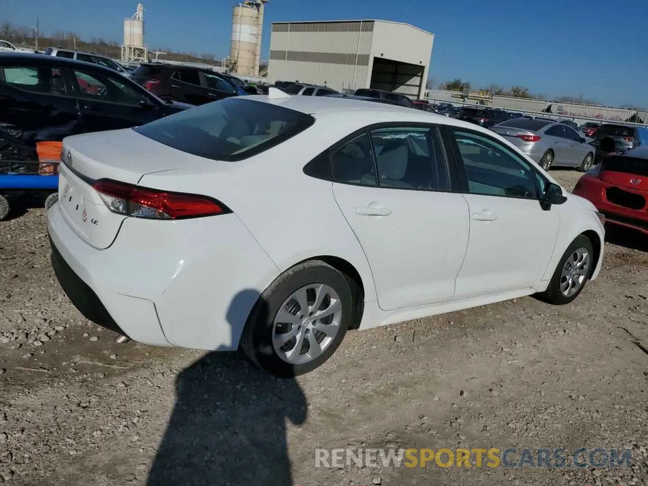 3 fotografías del automóvil dañado 5YFB4MDE8RP118083 TOYOTA COROLLA 2024