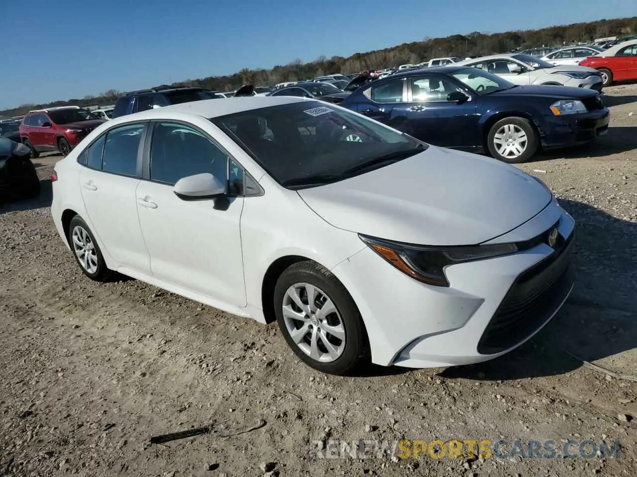 4 fotografías del automóvil dañado 5YFB4MDE8RP118083 TOYOTA COROLLA 2024