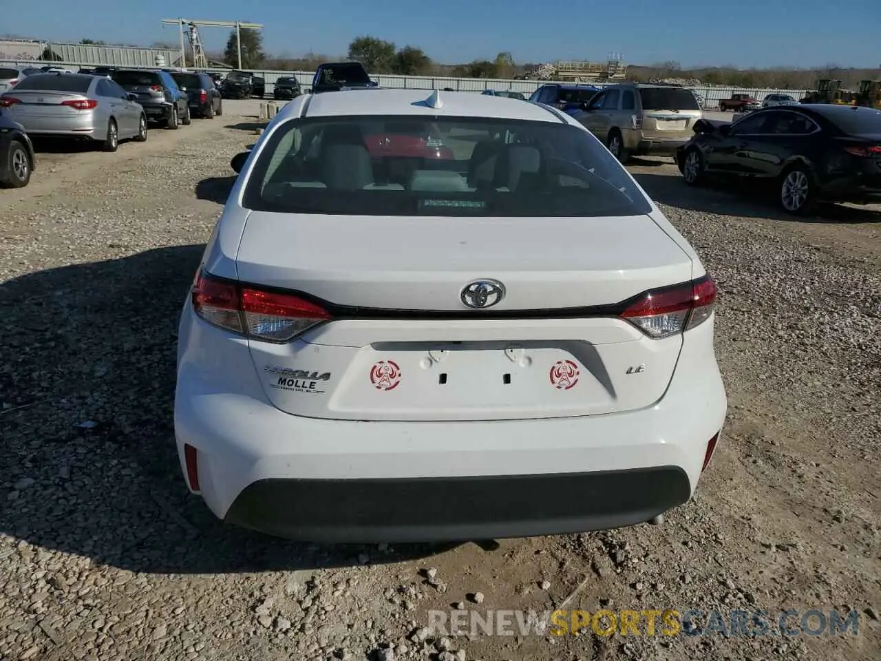 6 fotografías del automóvil dañado 5YFB4MDE8RP118083 TOYOTA COROLLA 2024