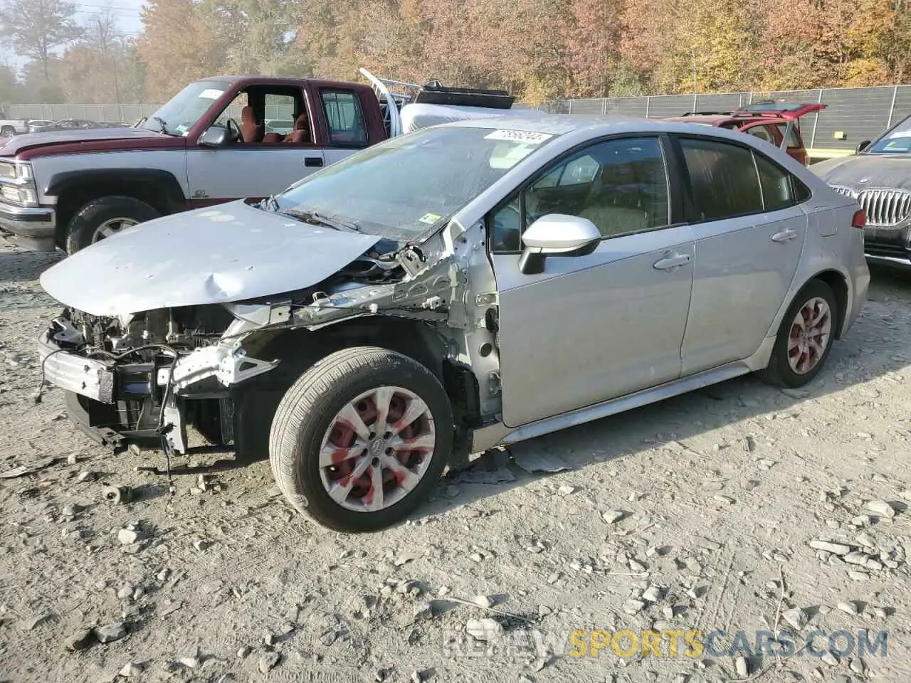 1 fotografías del automóvil dañado 5YFB4MDE8RP121064 TOYOTA COROLLA 2024