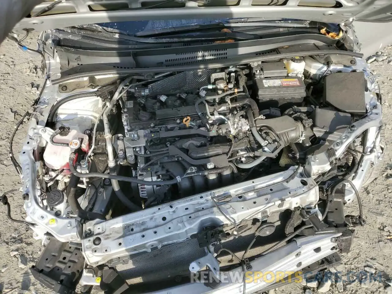 11 fotografías del automóvil dañado 5YFB4MDE8RP121064 TOYOTA COROLLA 2024