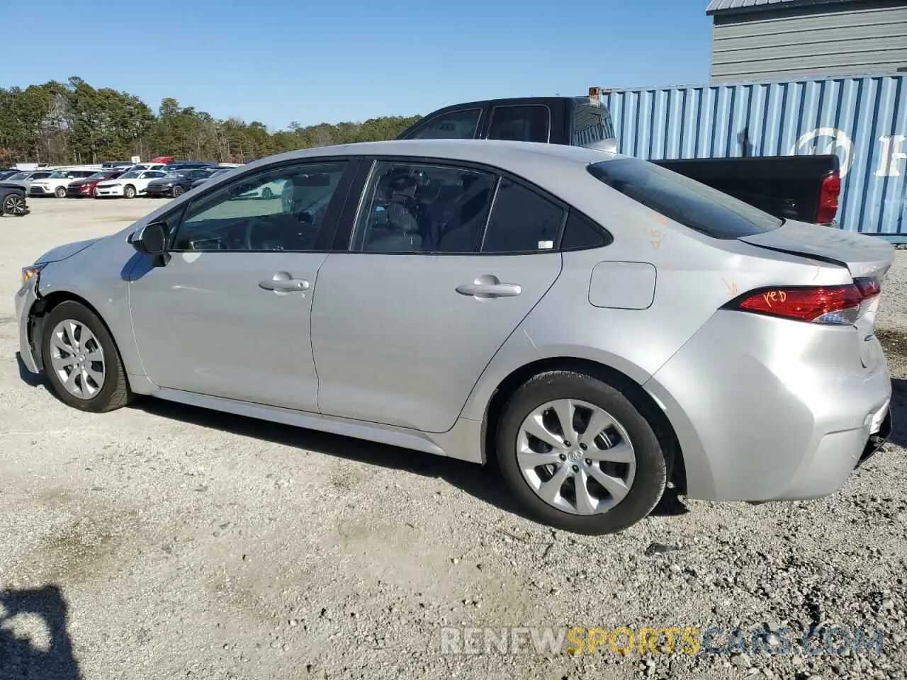 2 fotografías del automóvil dañado 5YFB4MDE8RP127169 TOYOTA COROLLA 2024
