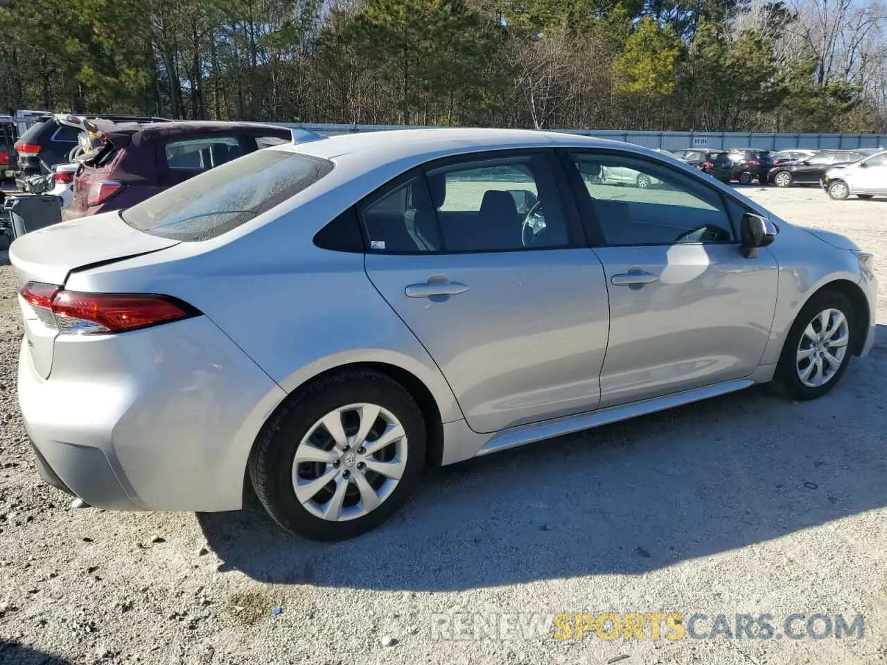 3 fotografías del automóvil dañado 5YFB4MDE8RP127169 TOYOTA COROLLA 2024