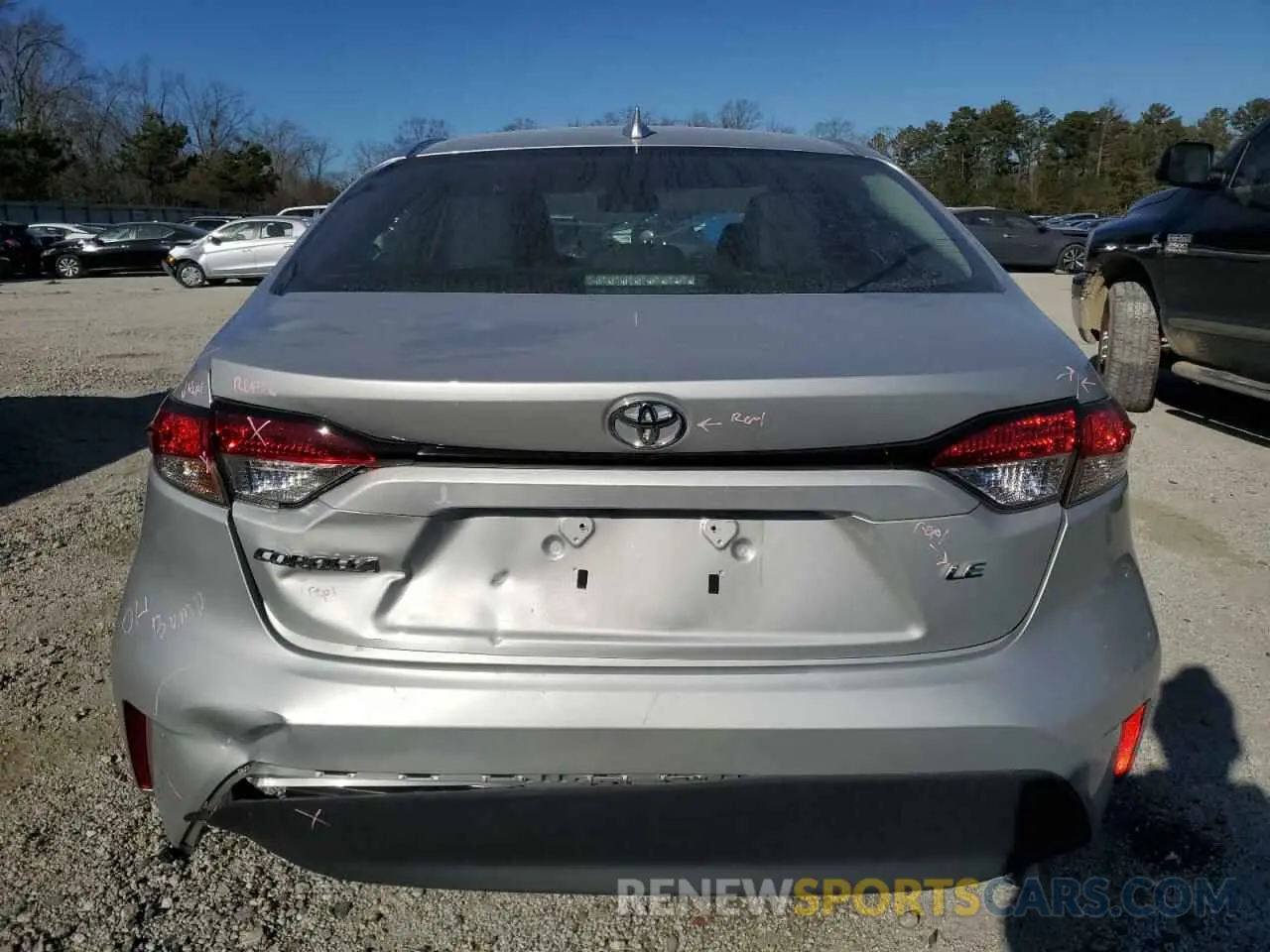 6 fotografías del automóvil dañado 5YFB4MDE8RP127169 TOYOTA COROLLA 2024