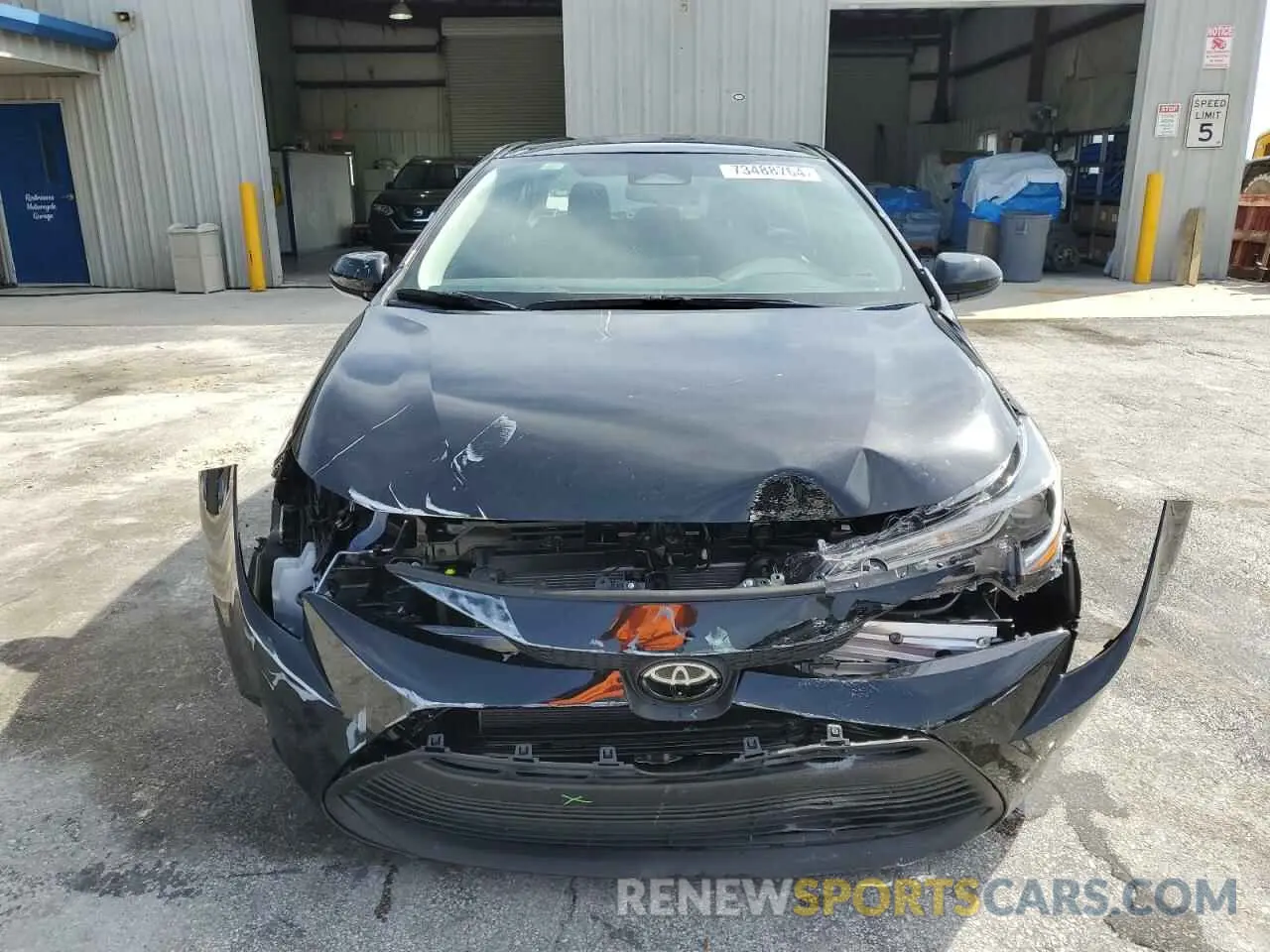 5 fotografías del automóvil dañado 5YFB4MDE8RP129391 TOYOTA COROLLA 2024