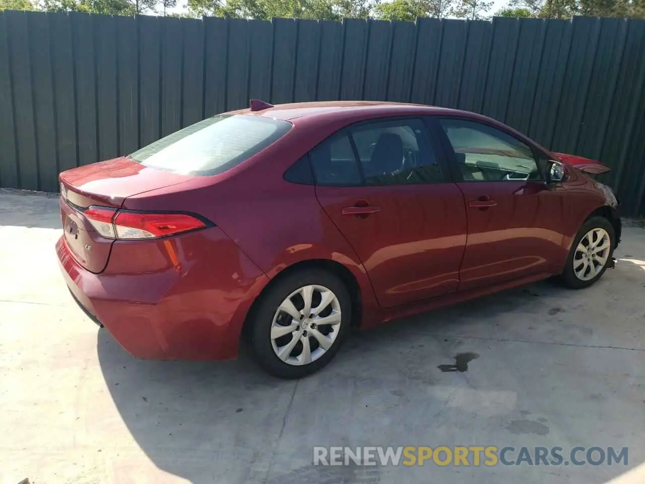 3 fotografías del automóvil dañado 5YFB4MDE8RP130640 TOYOTA COROLLA 2024