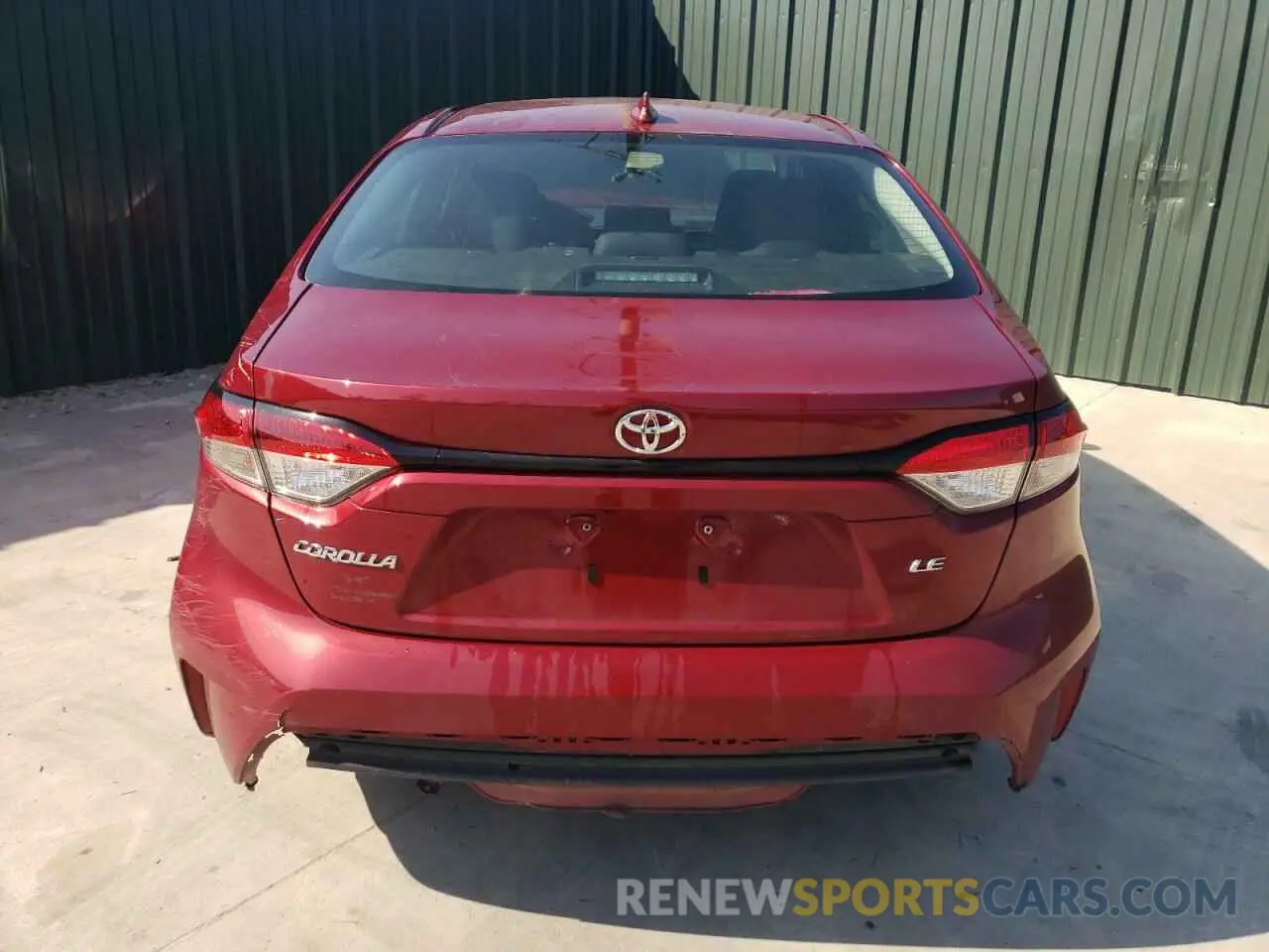 6 fotografías del automóvil dañado 5YFB4MDE8RP130640 TOYOTA COROLLA 2024