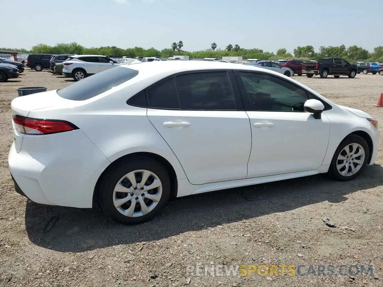 3 fotografías del automóvil dañado 5YFB4MDE8RP136003 TOYOTA COROLLA 2024