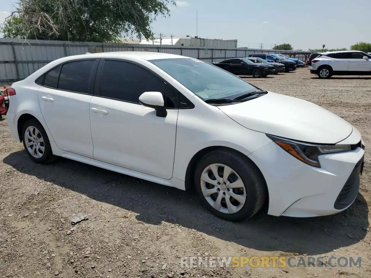 4 fotografías del automóvil dañado 5YFB4MDE8RP136003 TOYOTA COROLLA 2024