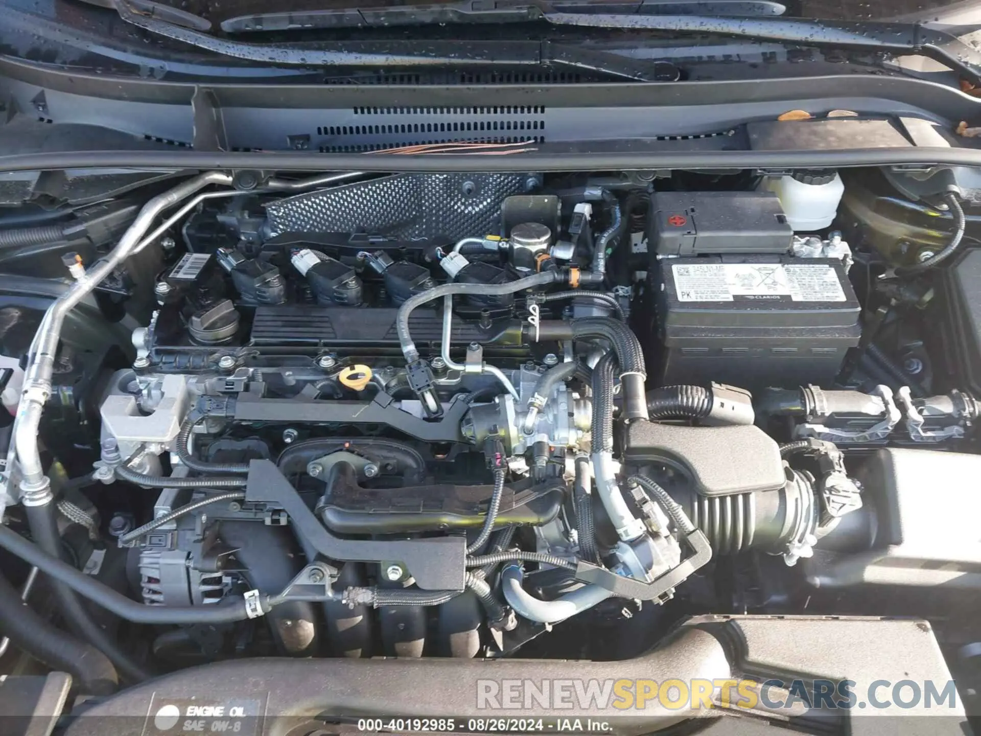 10 fotografías del automóvil dañado 5YFB4MDE8RP137815 TOYOTA COROLLA 2024