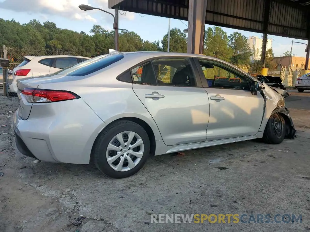 3 fotografías del automóvil dañado 5YFB4MDE8RP142870 TOYOTA COROLLA 2024