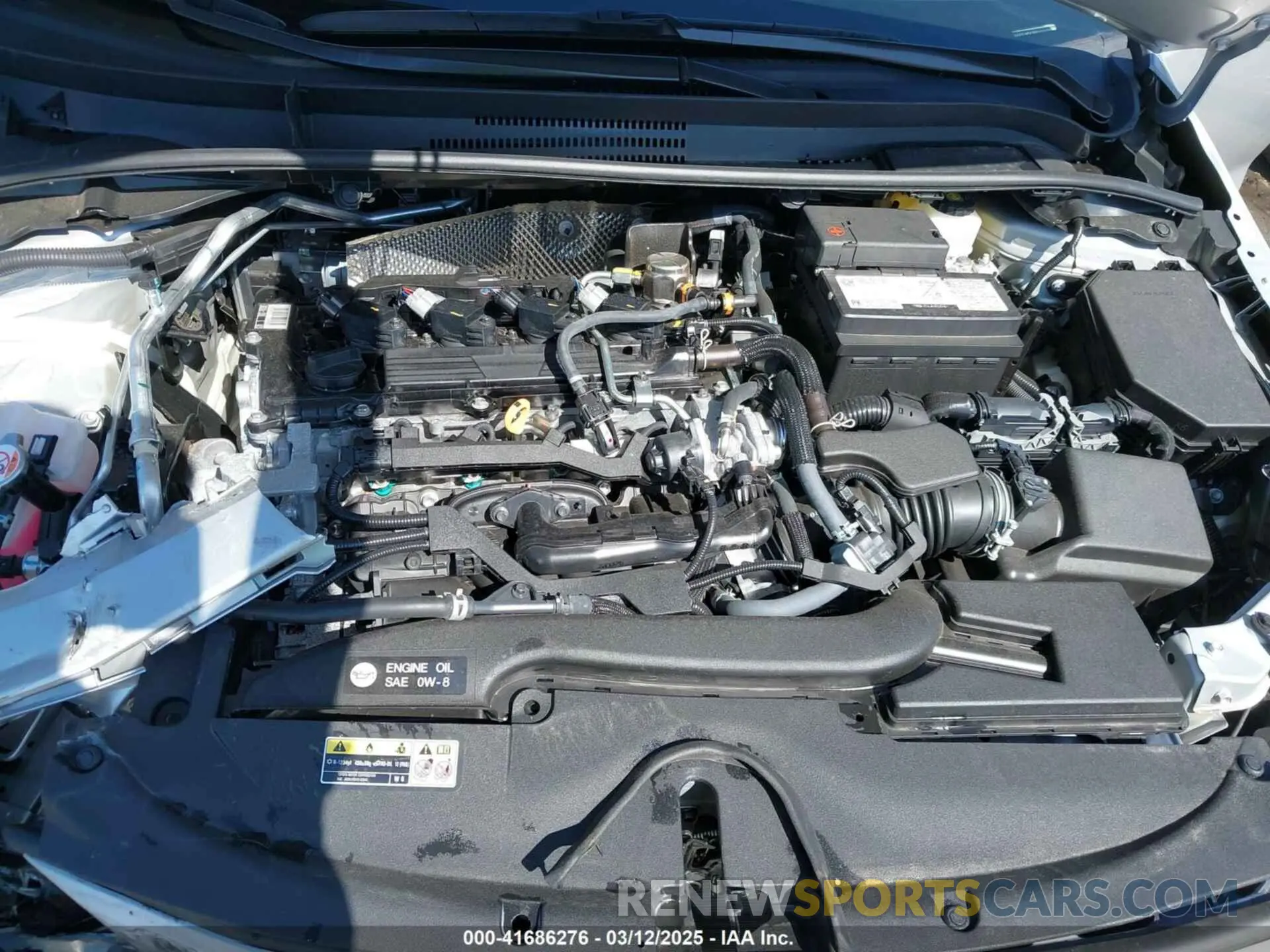 10 fotografías del automóvil dañado 5YFB4MDE8RP152430 TOYOTA COROLLA 2024