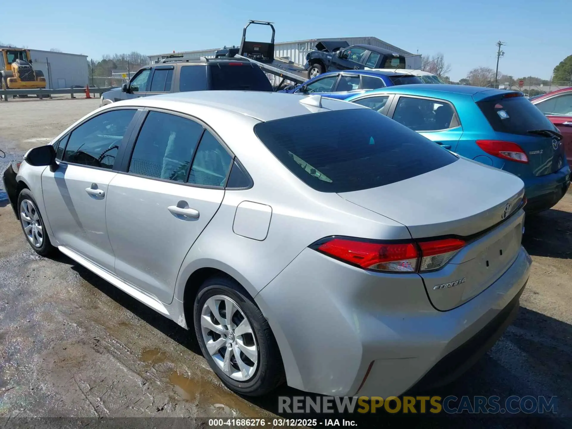 3 fotografías del automóvil dañado 5YFB4MDE8RP152430 TOYOTA COROLLA 2024