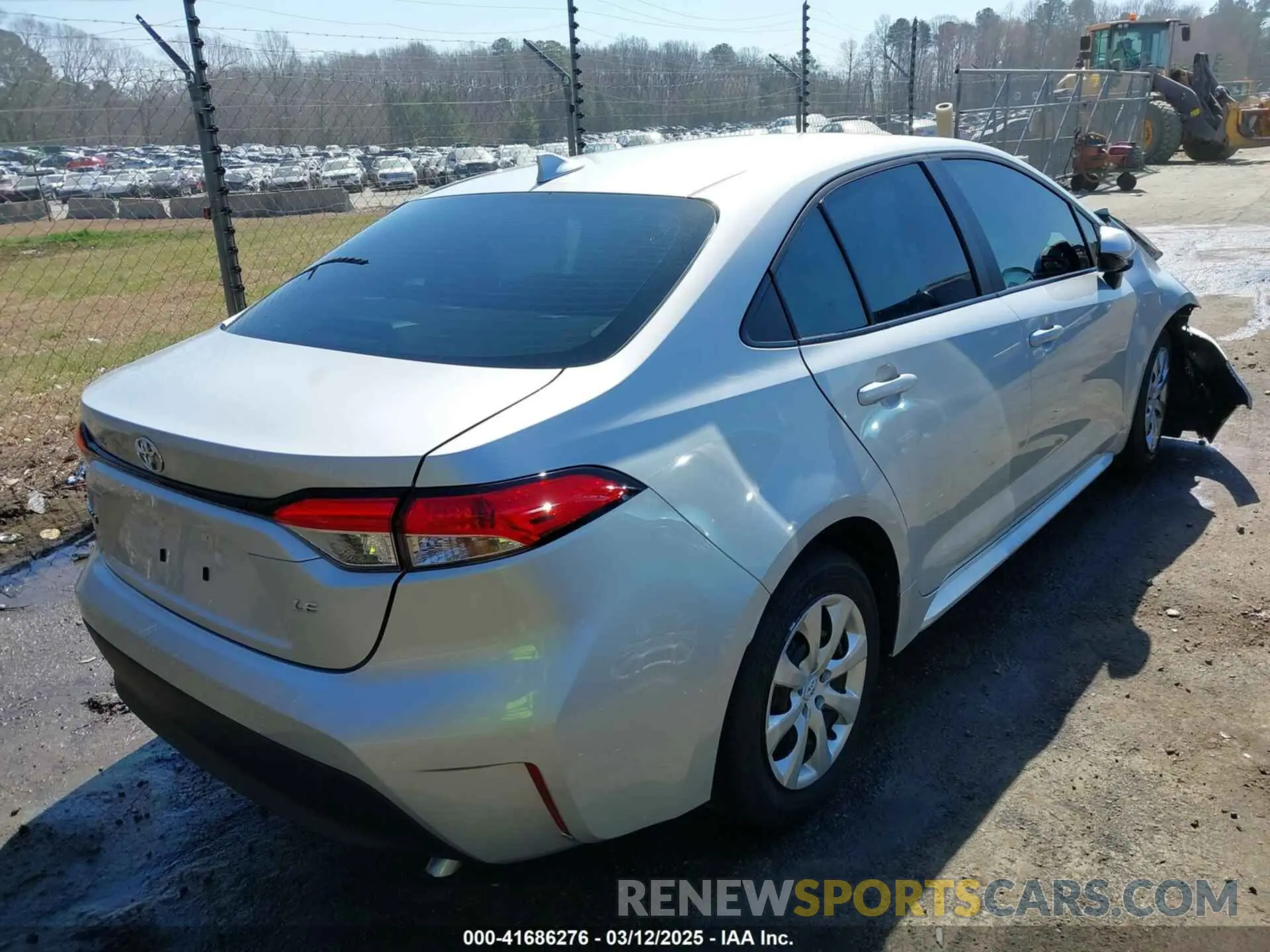 4 fotografías del automóvil dañado 5YFB4MDE8RP152430 TOYOTA COROLLA 2024