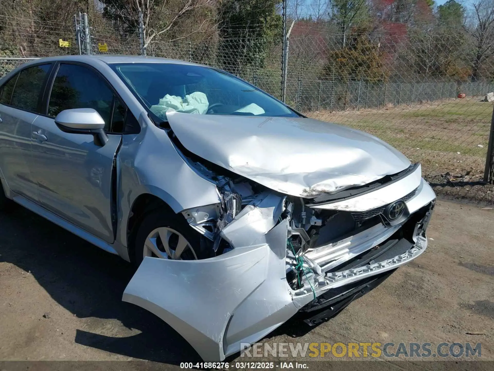 6 fotografías del automóvil dañado 5YFB4MDE8RP152430 TOYOTA COROLLA 2024