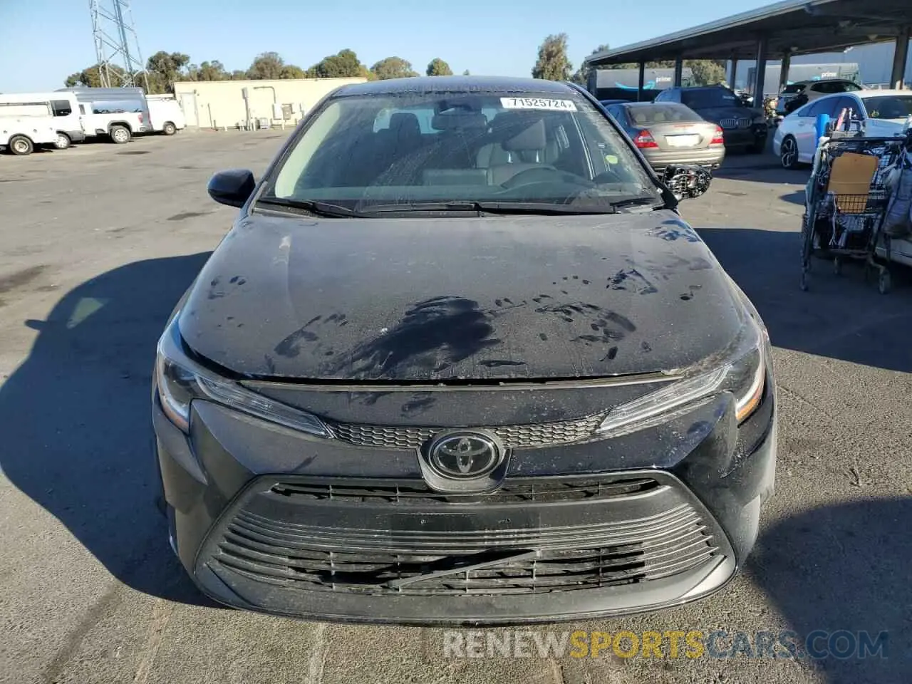 5 fotografías del automóvil dañado 5YFB4MDE8RP152606 TOYOTA COROLLA 2024