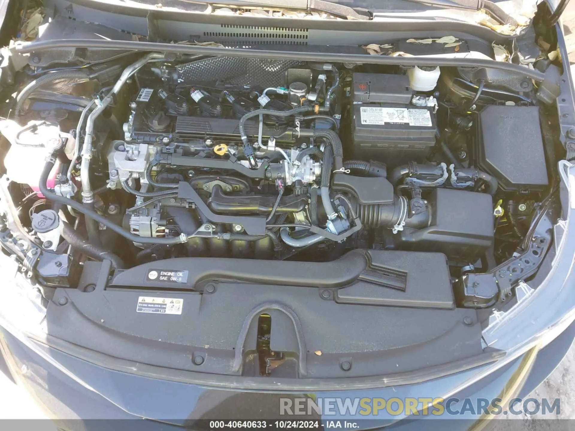 10 fotografías del automóvil dañado 5YFB4MDE8RP155036 TOYOTA COROLLA 2024