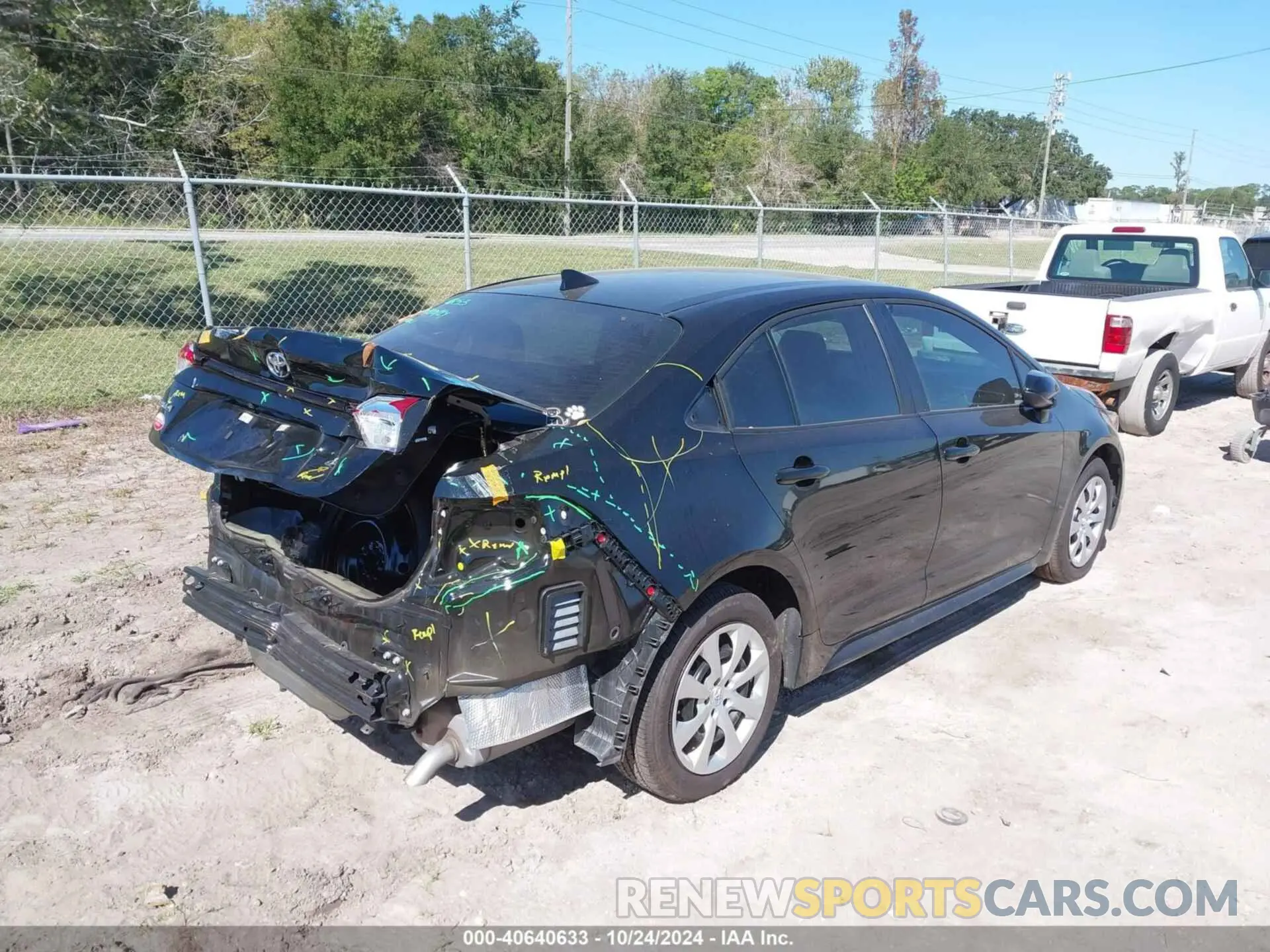 4 fotografías del automóvil dañado 5YFB4MDE8RP155036 TOYOTA COROLLA 2024