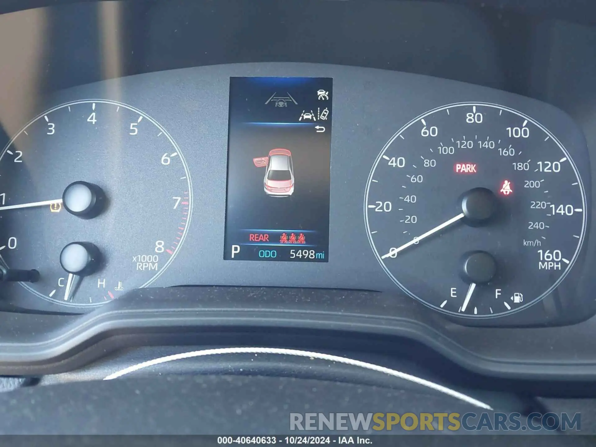 7 fotografías del automóvil dañado 5YFB4MDE8RP155036 TOYOTA COROLLA 2024