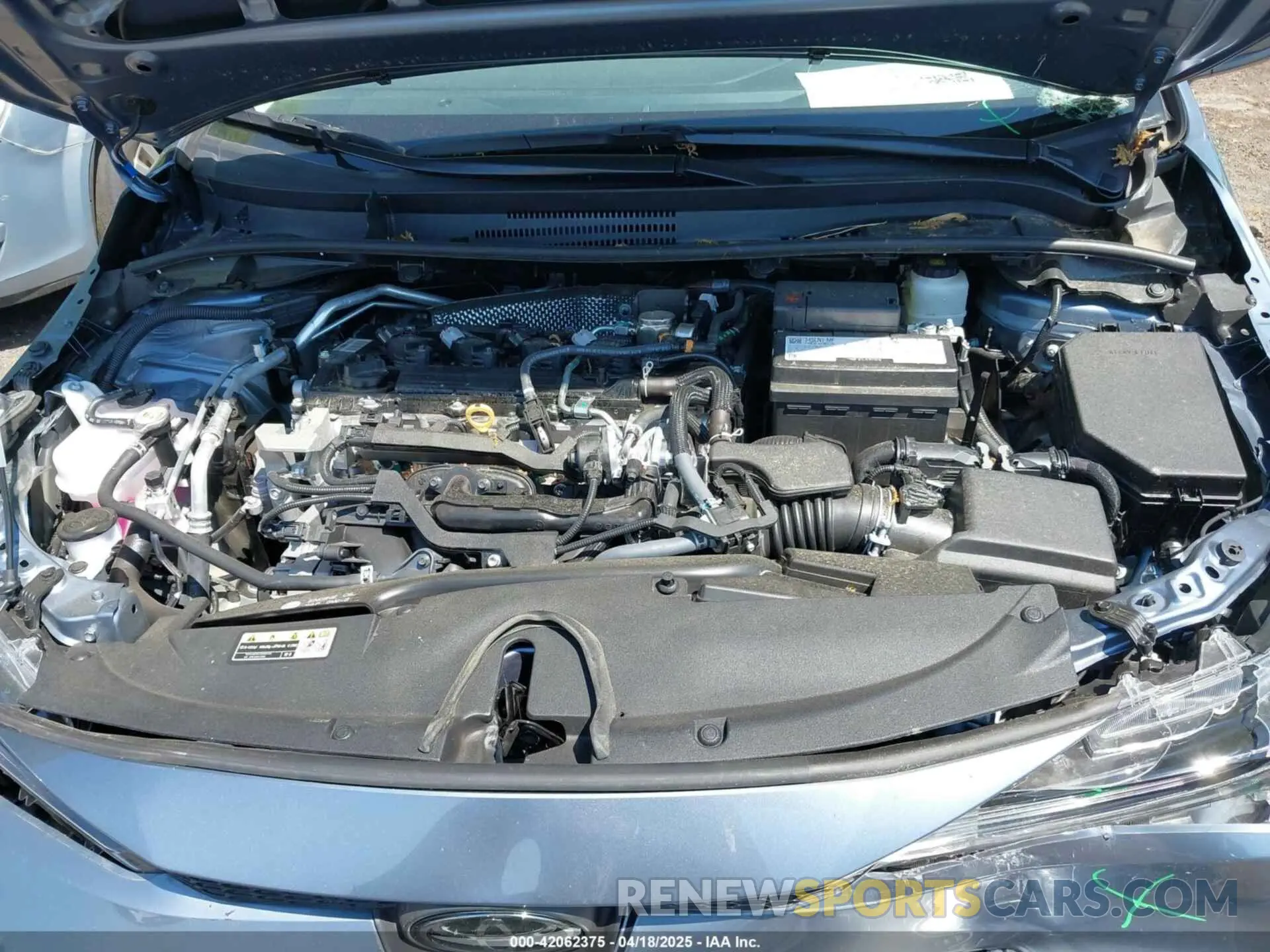 10 fotografías del automóvil dañado 5YFB4MDE8RP156719 TOYOTA COROLLA 2024